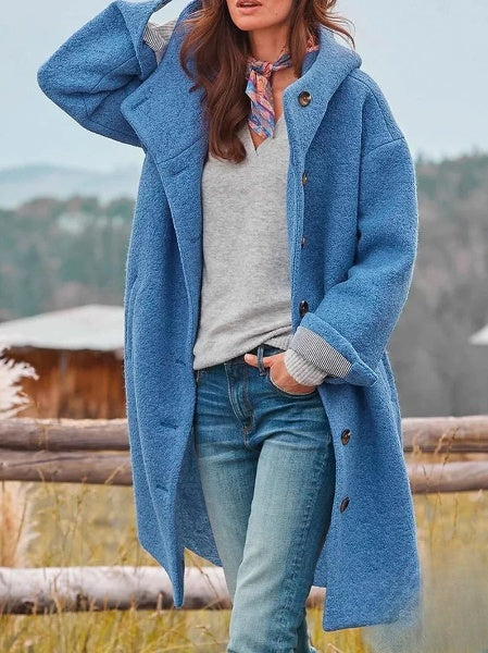 Marta Casual Hooded Coat - Style