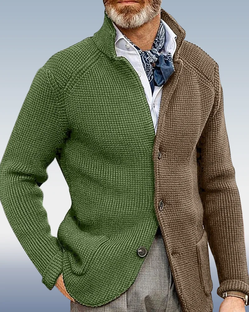 Long-sleeved cardigan with elegant design