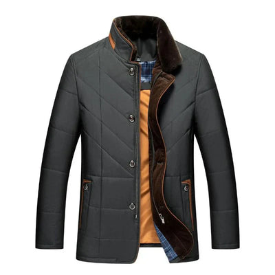Men's Classic Collared Jacket – Stylish and Comfortable Outerwear