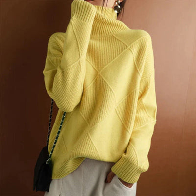 Elegant turtleneck sweater for elegant looks
