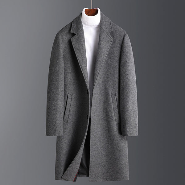 Men's mid-length coat