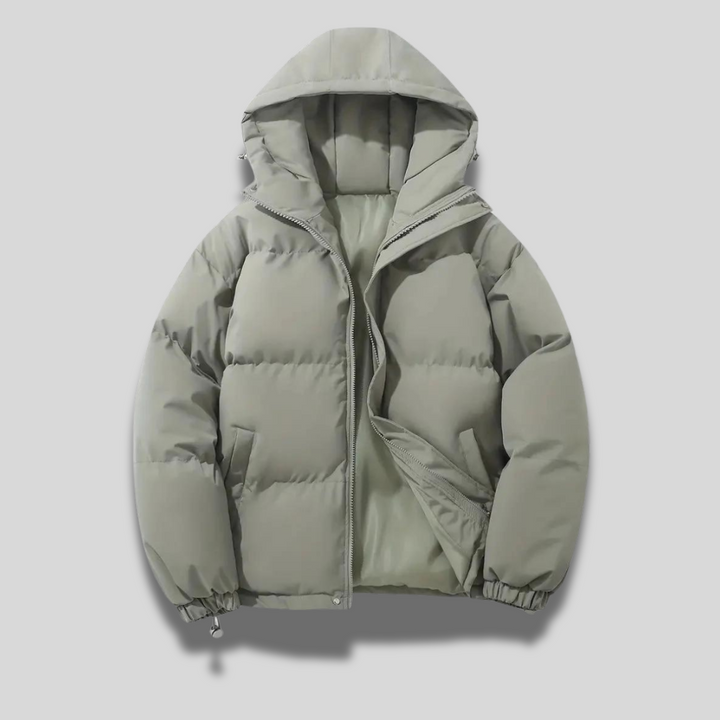 Loose Hooded Winter Coat for Cold Weather