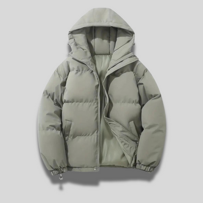 Loose Hooded Winter Coat for Cold Weather