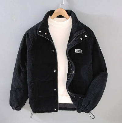 Casual style men's winter jacket.