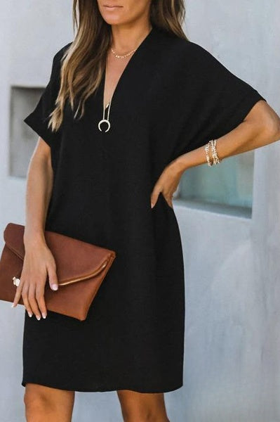 Jessica - Casual V-neck dress
