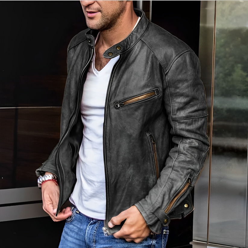 Elegant retro men's jacket with timeless classic style
