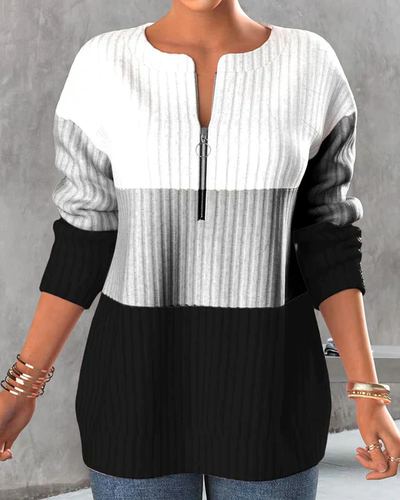 Elegant and cozy winter sweater