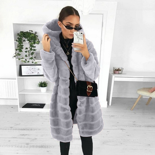 Women's hooded winter coat