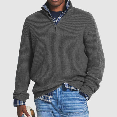 Warm and stylish men's sweater for cold days