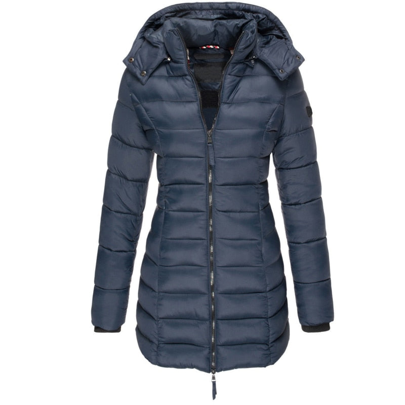 The best cozy zip-up hooded puffer jacket: warmth and style
