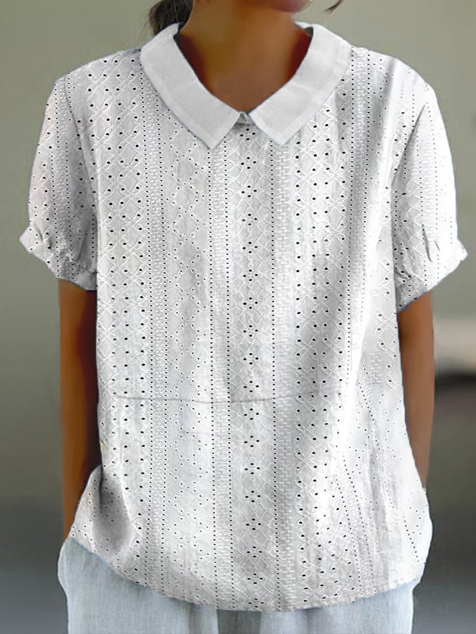 Brenda - Women's Casual Cotton and Linen Tops
