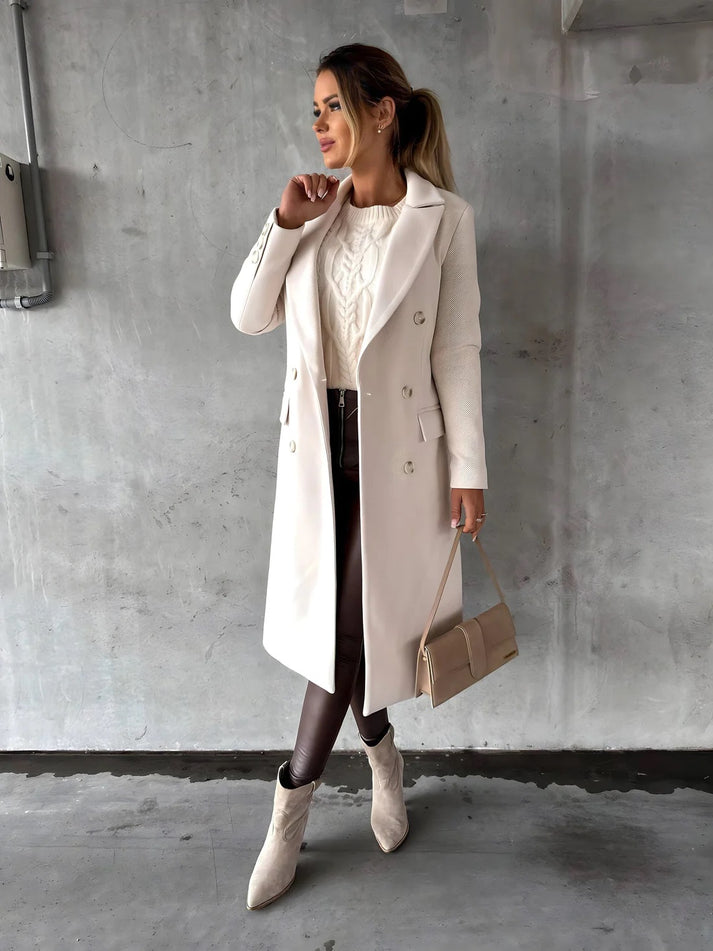 Women's Elegant Casual Coat – Perfect for Fall and Winter