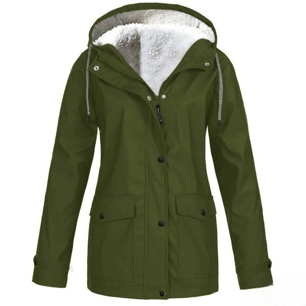 Outdoor Adventure Hooded Jacket, Winter Mountaineering Coat