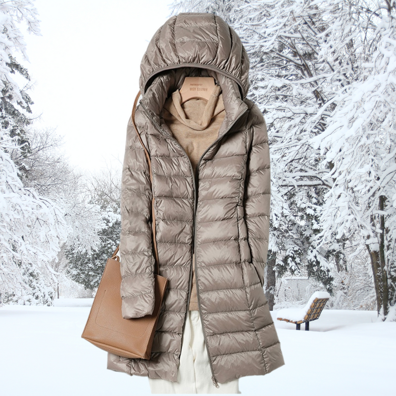 Elegant and functional winter coat for women