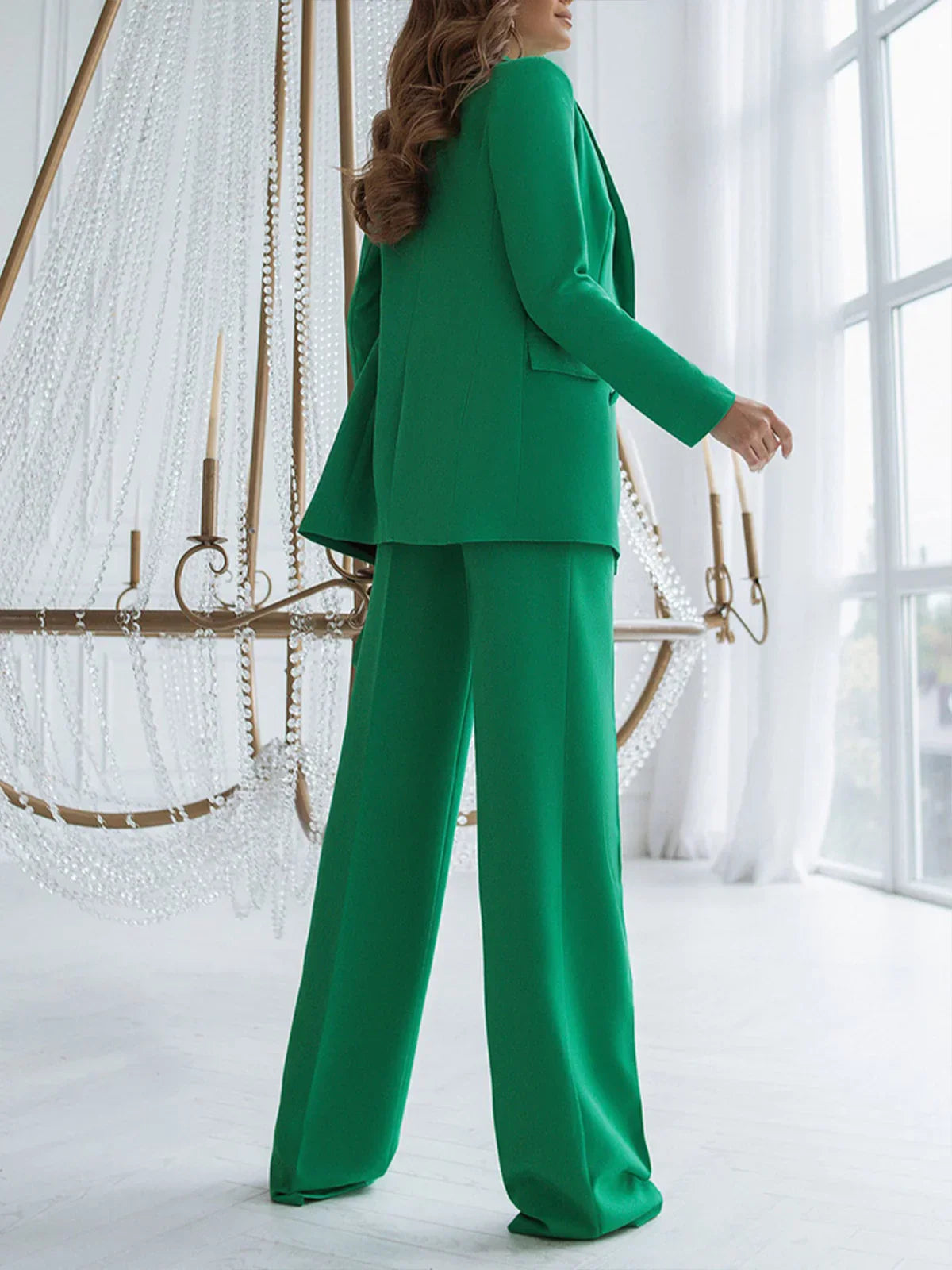 Yaiza - Essential urban solid color blazer