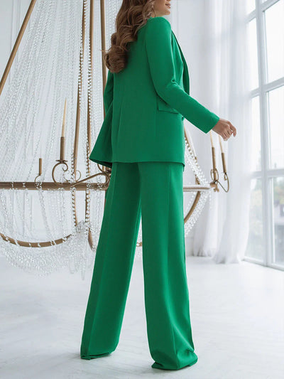 Yaiza - Essential urban solid color blazer