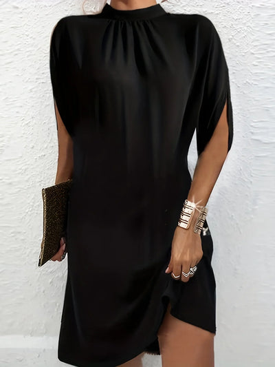 Bella - Elegant split sleeve dress for spring and summer