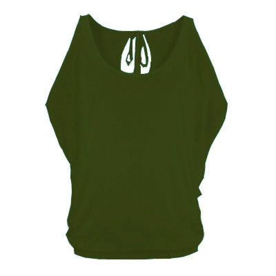 Camila - Blouse with open sleeves and round neck