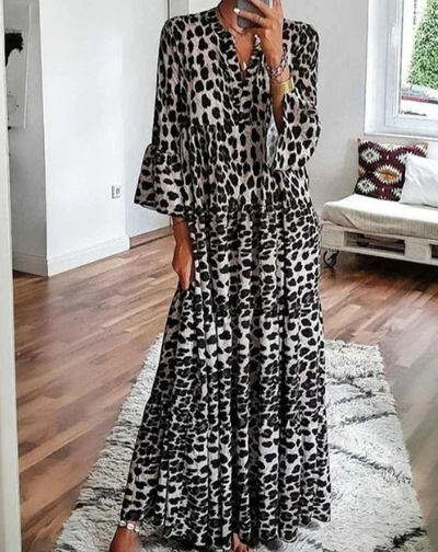 Julia - Leopard Dress