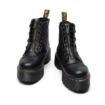 Casual platform boots with stylish and modern lace-up design, ideal for any occasion