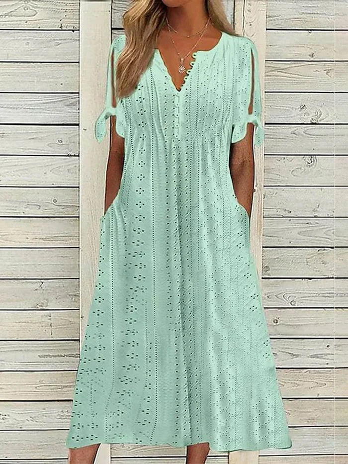 Virginia - Dress with lace details