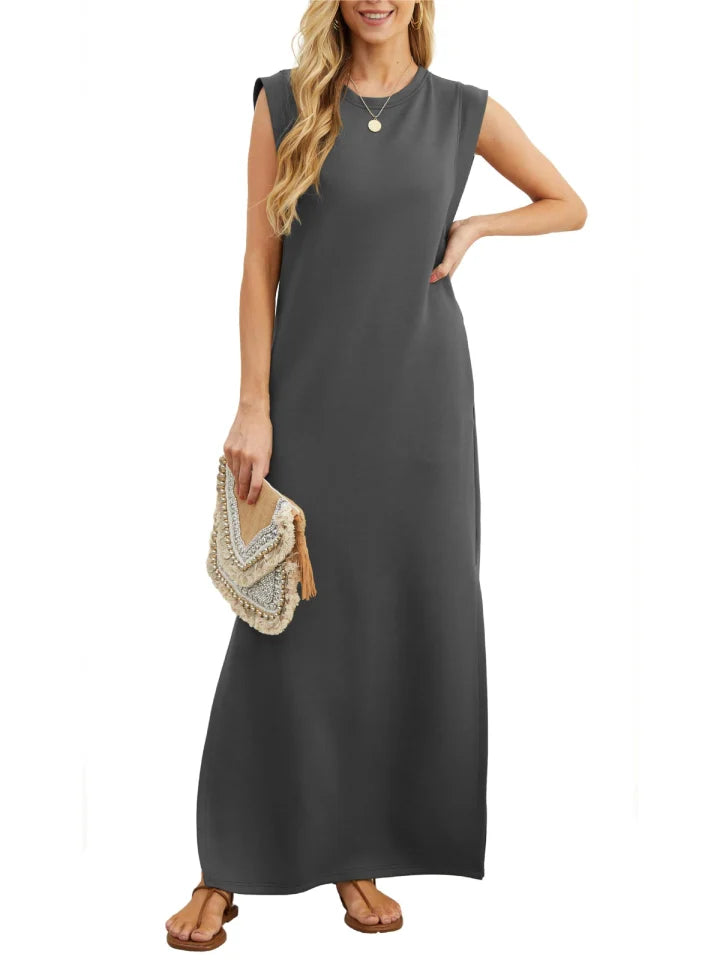 Charlotte - Wrinkle-free casual dress with a loose fit