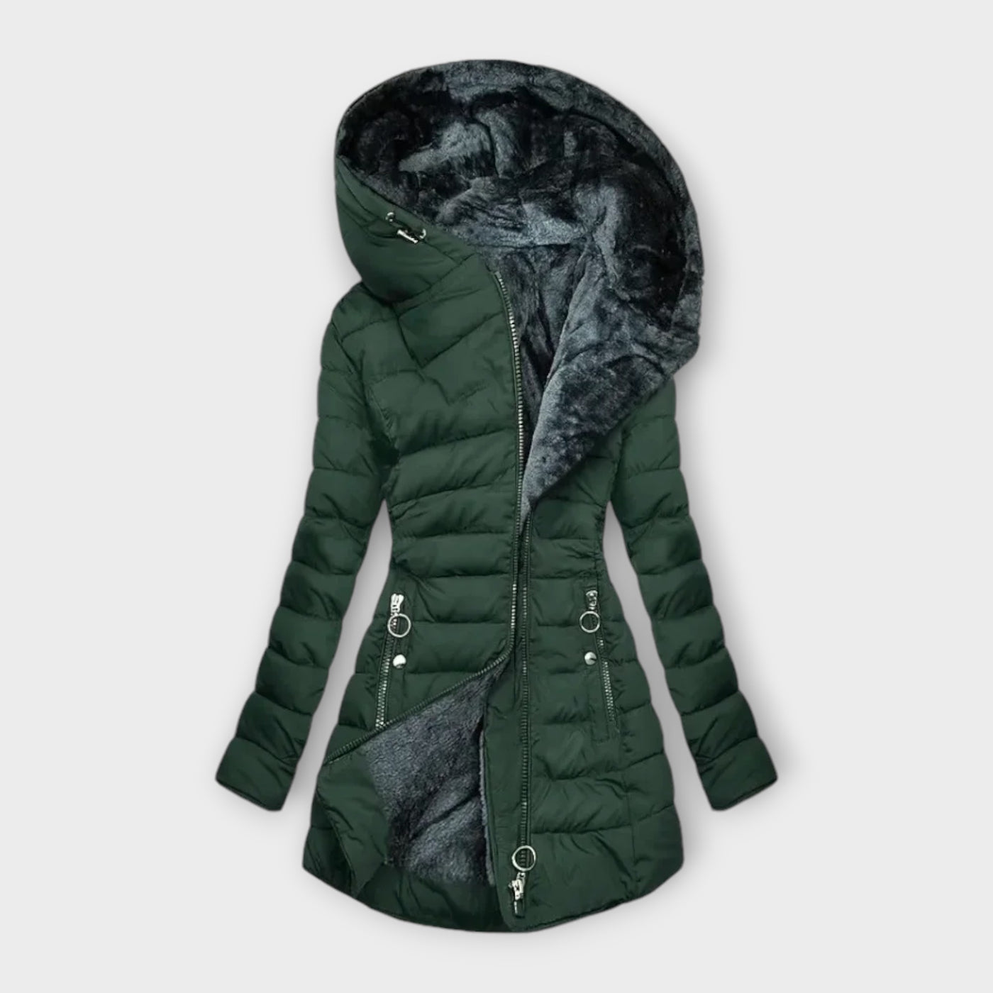 Cozy Lined Winter Coat – Warm and Stylish