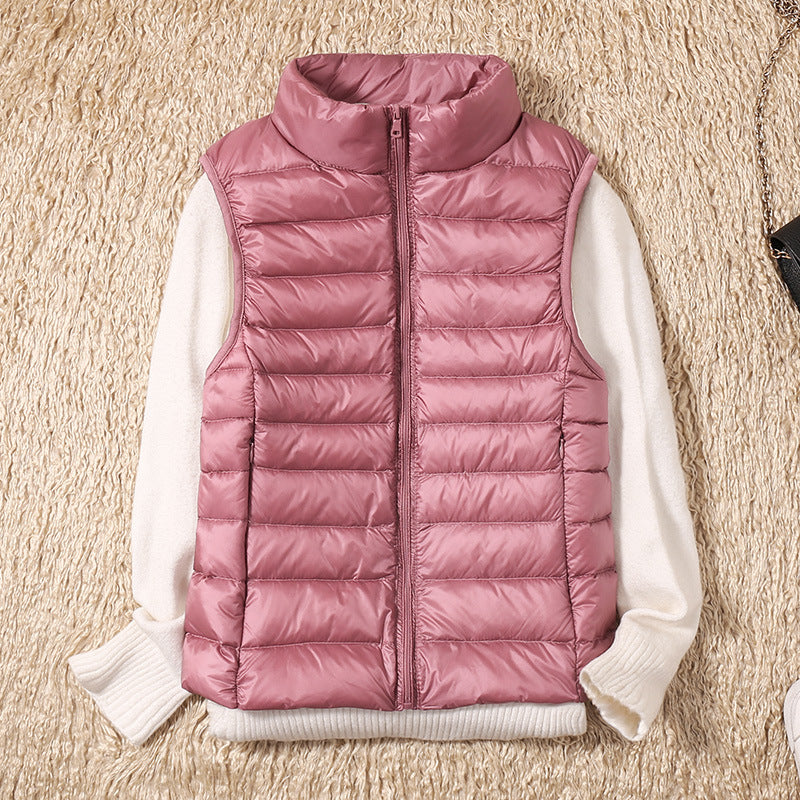 Elegant women's vest, ideal for mid-season and versatile use