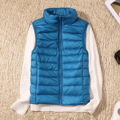 Elegant women's vest, ideal for mid-season and versatile use