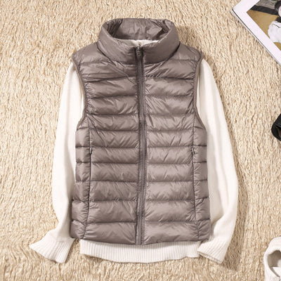 Elegant women's vest, ideal for mid-season and versatile use