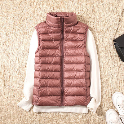 Elegant women's vest, ideal for mid-season and versatile use