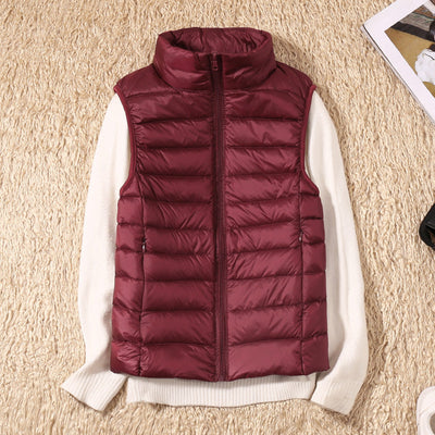 Elegant women's vest, ideal for mid-season and versatile use