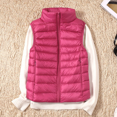 Elegant women's vest, ideal for mid-season and versatile use
