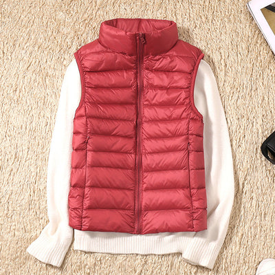 Elegant women's vest, ideal for mid-season and versatile use