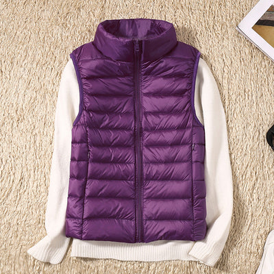 Elegant women's vest, ideal for mid-season and versatile use