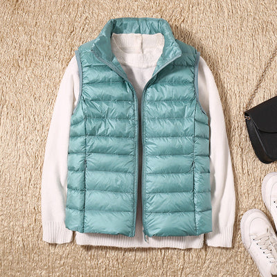Elegant women's vest, ideal for mid-season and versatile use