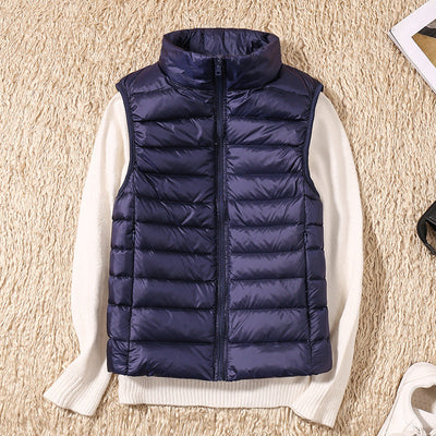 Elegant women's vest, ideal for mid-season and versatile use