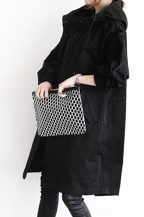 Oversized Hooded Windbreaker Jacket: Stylish and Practical