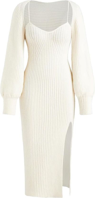Women's lightweight spring midi dress