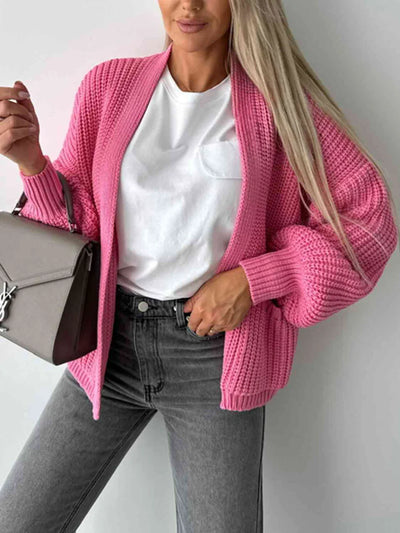 Elegant open-front cardigan: style and comfort for every day