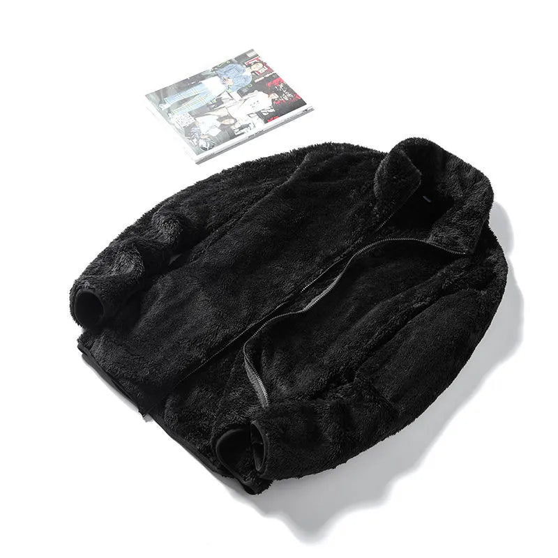 Soft zip-up jacket: comfort and style in one