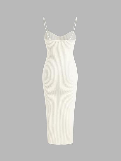 Women's lightweight spring midi dress