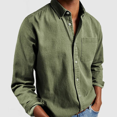 Casual button-down shirt