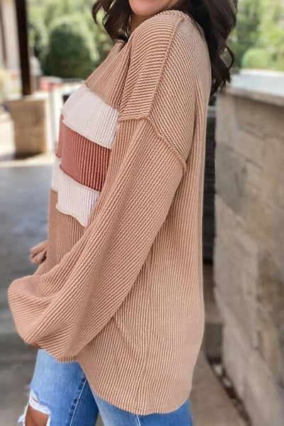 Elegant Women's Blouse with Original Design and Stylish Sleeves