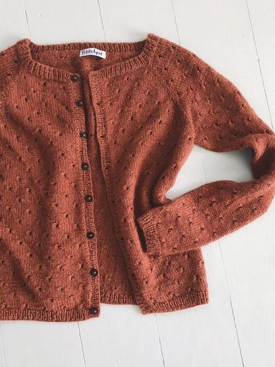 "My Size" style cardigan with long sleeves