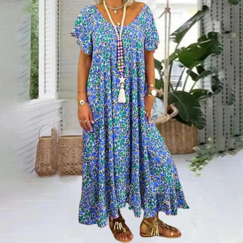 Josefina | Classic boho-style long dress.