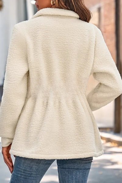 Jacket with long sleeves and cuffs for a stylish look