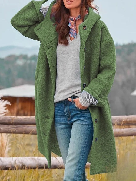 Marta Casual Hooded Coat - Style
