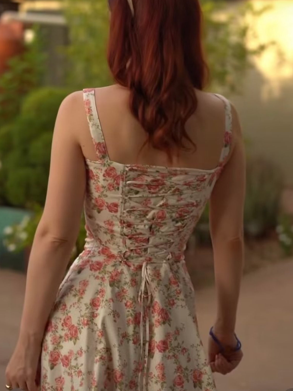 Chanelle - Rosebud Floral Midi Summer Dress