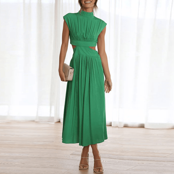 Elegant long dress in a modern style for events and special occasions